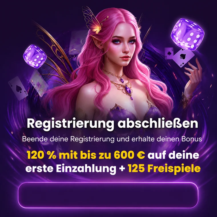 SlotsGem Willkommensbonus: 120% bis zu 600 € auf deine erste Einzahlung plus 125 Freispiele